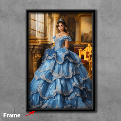 Sky Ballgown