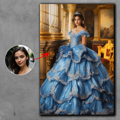 Sky Ballgown